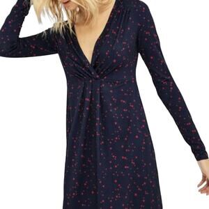 Long Tall Sally Navy Red Star The Easy Tunic NWT Size XS